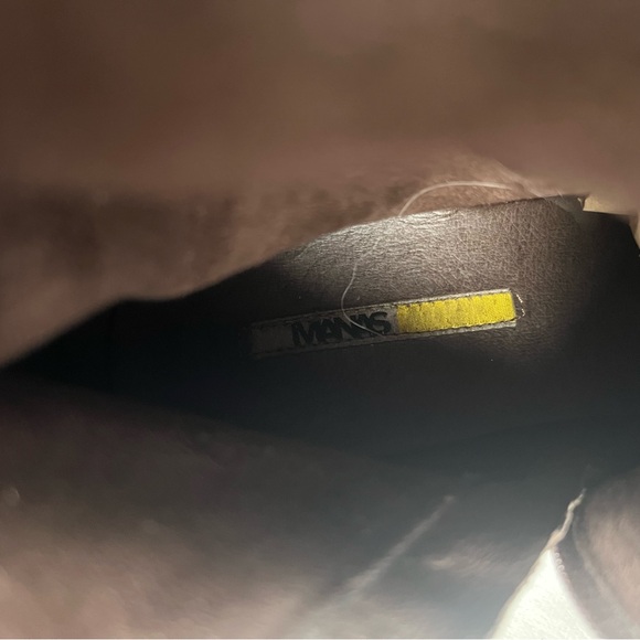 Manas Brown Suede Studded Biker Boots With Fringe Women’s EU 40/ US 9.5 - Picture 8 of 10